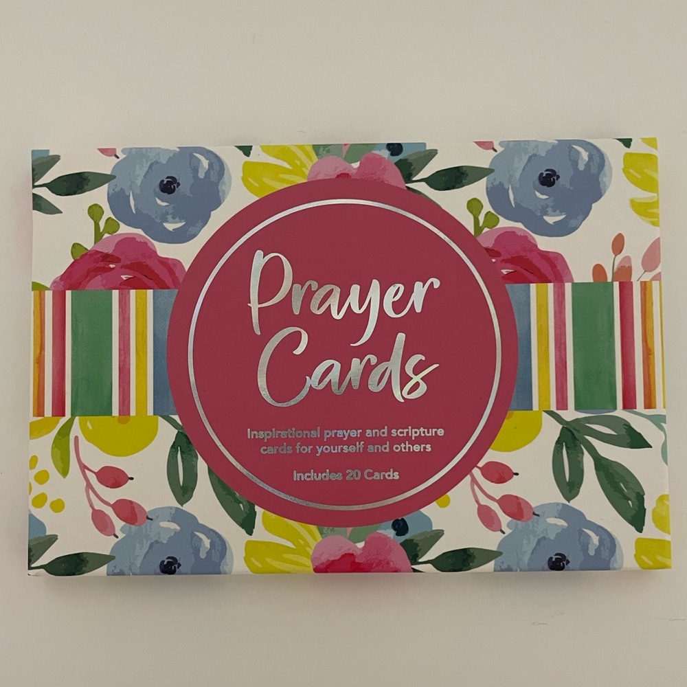 New PRAYER CARDS Includes 20 Unique Inspirational Bible Scripture Cards